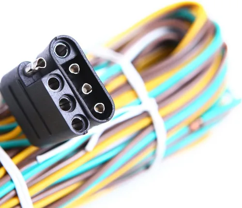 Miniatura 8 de CZC AUTO Exclusivo 12V LED de perfil bajo, kit de luz de remolque rectangular sumergible, luces de cola, parada, giro y marcha para remolque