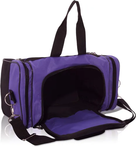 Miniatura 43 de Bolsa de lona, de DALIX, para el gimnasio, para viajar, 17 pulgadas