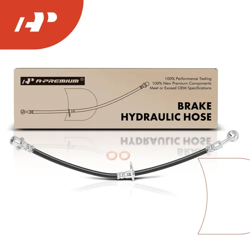 Miniatura 8 de A-Premium Manguera hidráulica de freno del acompañante compatible con modelos Honda - Prelude 1997 1998 1999 2000 2001 2.2L - Reemplazo # 01464S30000