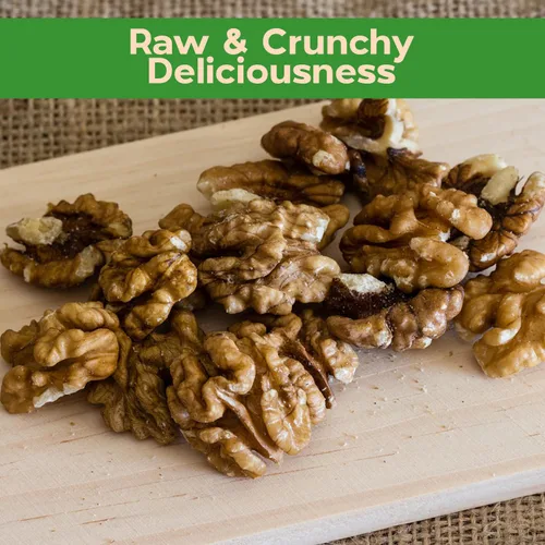 Miniatura 6 de Sincerely Nuts Nueces crudas sin cáscara (bolsa de 3 libras) Mitades y piezas de nuez sin cáscara Fácil de comer y cocinar directamente