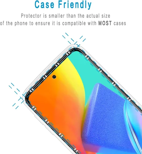 Miniatura 5 de Paquete de 2 protectores de pantalla de privacidad para Motorola Moto G Stylus 5G 2024 de vidrio templado antiespía, antiarañazos, sin burbujas