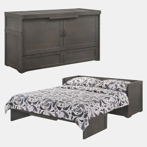 Miniatura 7 de Night & Day Murphy Cube - Cama tamaño Queen lista para montar con colchón de espuma viscoelástica SDS personalizado de 6 pulgadas (chocolate oscuro)