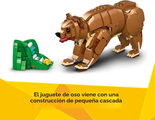 Miniatura 4 de LEGO Creator 3 en 1 hermoso juguete de construcción de caballos para niños, bloques de construcción y juguete de aprendizaje para niñas y niños, a