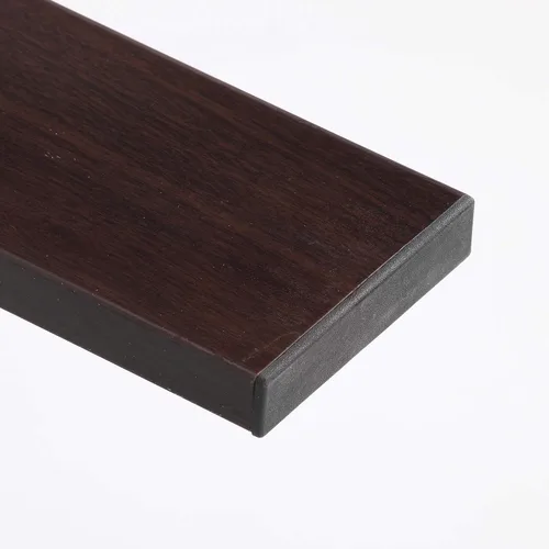 Miniatura 8 de IANIYA El rectángulo negro de la nuez moderó la tabla de centro de cristal moderada de las piernas del tubo del metal Negro Nuez (Black Walnut)