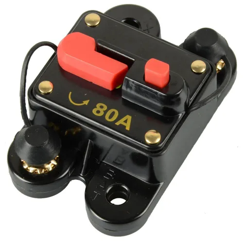 Miniatura 9 de Interruptor de circuito de 30 amperios de reinicio manual, inversor en línea, fusible para coche, motores de arrastre marino, barco, vehículos todo