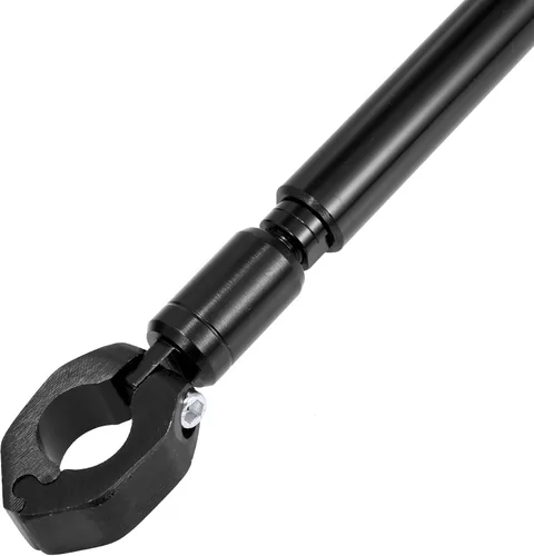 Miniatura 7 de Motoforti 1 Unidades universal 0.866 in aleación de aluminio negro motocicleta equilibrio barra transversal manillar moto reforzar palanca accesorios