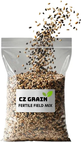No-Till Cover Crop 10 Seed Mix - Centeno de invierno, trébol blanco, guisantes de invierno austriacos, triticale, trébol carmesí, guisantes de vaca,