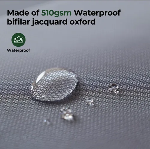 Miniatura 2 de BALANCE Cama Oxford para Perros Grandes, Alfombrilla Impermeable para Jaulas de Perros, Alfombrilla para Jaula de Perros al Aire Libre, Limpia