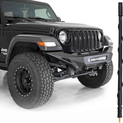 Miniatura 38 de KSaAuto Antena de 3.2 pulgadas compatible con Jeep Cherokee Grand Cherokee Compass Renegade 2011-2025, Chrysler 200, Fiat 500, repuesto de antena
