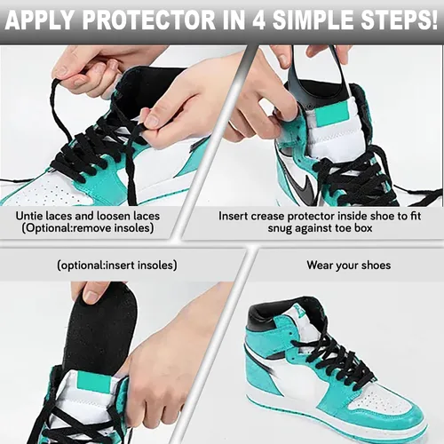 Miniatura 4 de Pairamedics - Protector de dedos para hombre 7-13 para mujer 5-9, protector antiarrugas para Dunks, Jordans y más