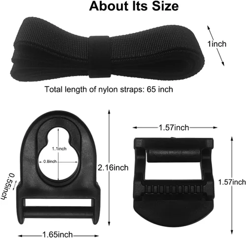 Miniatura 2 de Kayak Seat Repair Kit Clips & Hooks Compatible with Lifetime Emotion Seat Contain Seat Clips and Hooks Fits (8 Pack)