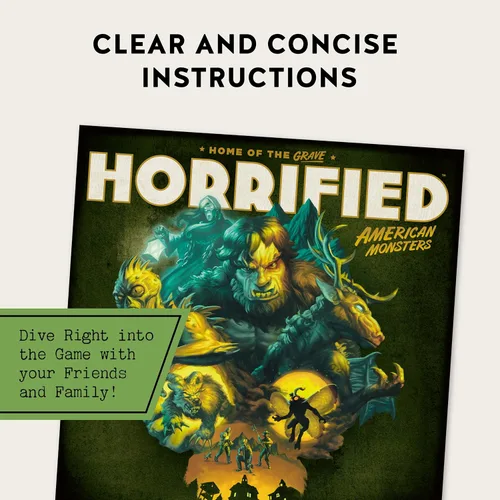 Miniatura 3 de Ravensburger Horrified Games - American Monsters - Juego de mesa de estrategia - Impulsa el pensamiento crítico y el trabajo en equipo - Juego