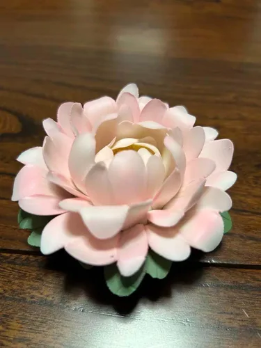 Miniatura 6 de Flores artificiales, flores artificiales de cerámica pura hecha a mano para decoración del hogar, arreglos florales artificiales de peonía