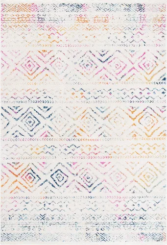 Miniatura 11 de SAFAVIEH Tulum Collection - Alfombra decorativa de 2 x 4 pies, diseño marroquí bohemio envejecido, no desprende pelusa y fácil de limpiar, ideal