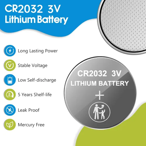 Miniatura 2 de CR2032 - Batería de litio de 3 V, paquete de 12 pilas de botón 2032 para Apple Airtag, repuesto de batería de llavero para Nissan Toyota, Honda
