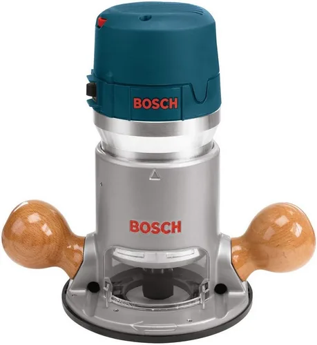 Miniatura 2 de BOSCH 1617EVS 2.25 HP Router electrónico de base fija y mesa de enrutador de sobremesa RA1181