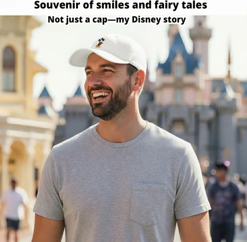 Miniatura 6 de Gorra de béisbol ajustable para adultos de Mickey Mouse de Disney para hombres
