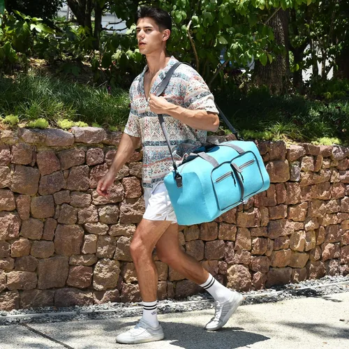 Miniatura 2 de Bolsa de viaje con compartimento para zapatos, unisex, resistente al agua