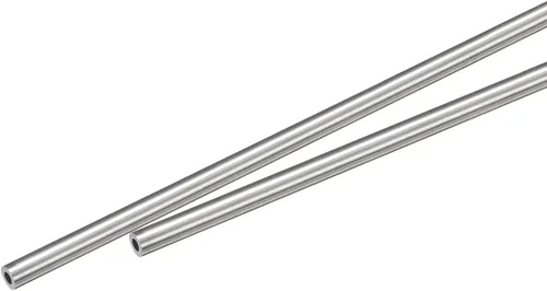 Miniatura 94 de uxcell Tubo capilar del acero inoxidable 304, tubería gruesa del metal de la longitud de la pared 820.2 ft m del OD 2.6 ft m x 0.3 ft m
