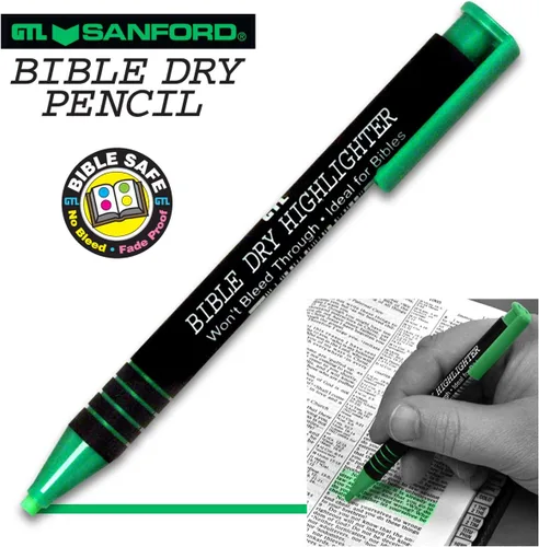 Miniatura 2 de G T Luscombe 99026X - Resaltador Biblico, verde seco