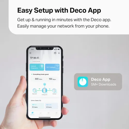 Miniatura 9 de TP-Link Deco 7 Elite BE85 Tri-Band WiFi 7 BE22000 Sistema de malla para todo el hogar - 2-Stream 22 Gbps, 2 puertos de 10G + 2 puertos de 2.5G