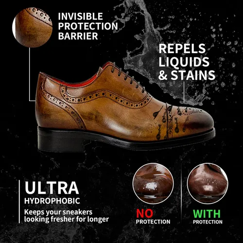 Miniatura 2 de Protector de gamuza en aerosol, protector de agua de tela, protección impermeable contra la lluvia y las manchas para botas, zapatos, sofás