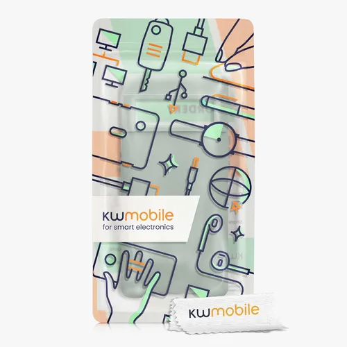 Miniatura 758 de kwmobile Funda Compatible con Google Pixel 6 Pro - Funda de teléfono de silicona TPU con acabado suave - Azul Arrecife