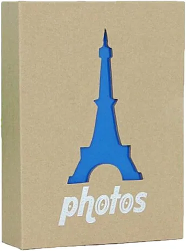 Miniatura 7 de Álbum de fotos con capacidad para 100 bolsillos, 4 x 6 pulgadas, álbum de fotos para niños, álbum de fotos de papel kraft para niños (trébol)