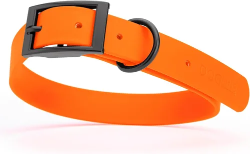 Miniatura 14 de Dogline Biothane - Collar impermeable para perro con hebilla de liberación rápida, resistente cincha de nailon recubierta con resistente y a prueba