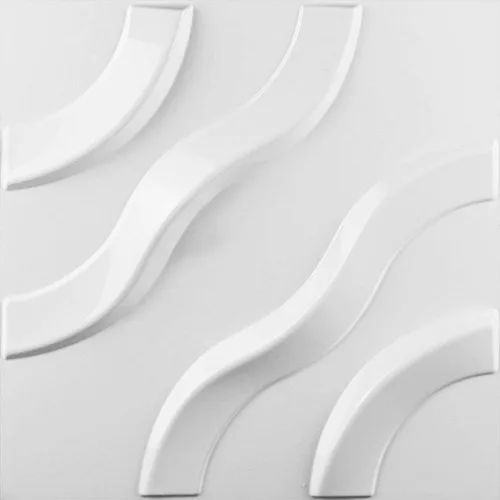 Ekena Millwork WP12X12LAWH 11 7/8 pulgadas de ancho x 11 7/8 pulgadas de alto Lane EnduraWall Decorativo 3D Panel de pared cubre 0.98 pies cuadrados
