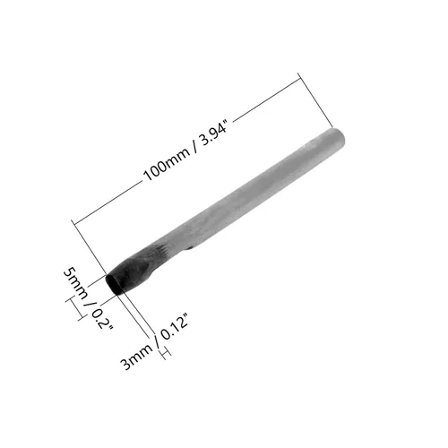 Miniatura 2 de Utoolmart Perforador de cuero para manualidades, perforador hueco ovalado, herramienta de perforación de manualidades, herramienta de corte