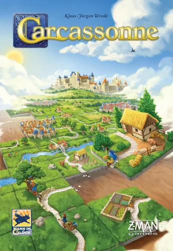 Miniatura 2 de Asmodee Carcassonne Juego de Mesa - Juego Clásico de Estrategia de Colocación de Fichas, Diversión Familiar, Aventura Medieval para Niños y Adultos