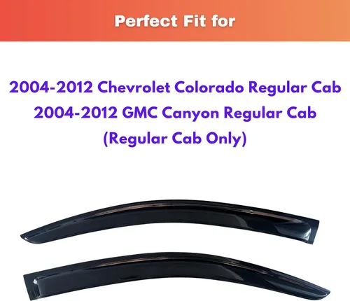 Miniatura 363 de KPY Visor de ventana compatible con Kia Soul 2009-2013, Protector contra lluvia de 4 unidades, deflectores de ventilación de ventana lateral