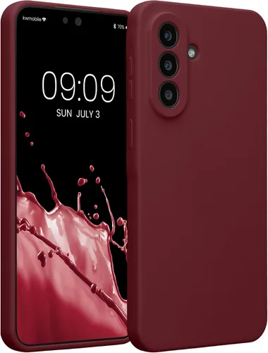 Miniatura 52 de kwmobile Funda compatible con Samsung Galaxy A13 4G - Funda delgada de silicona TPU - Acabado suave al tacto - Amarillo radiante