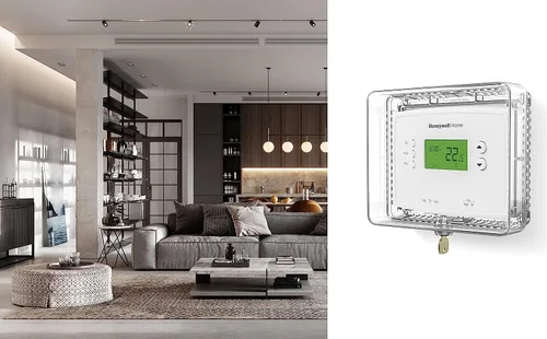 Miniatura 2 de Honeywell Home CG511A1000 Protector de termostato mediano, se adapta a termostatos de 5 pulgadas de alto x 6 pulgadas de ancho o más pequeño
