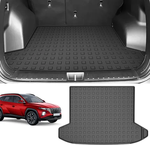 Miniatura 18 de Tapete de carga compatible con Kia Sorento 2021-2025 2026 Tapete de maletero con tapete para respaldo de asiento, TPE para todo tipo de clima