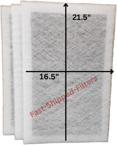 Filtros de envío rápido, paquete de 3 filtros de repuesto StratosAire de 18 x 24 pulgadas, almohadillas de filtro compatibles con filtro Actaul,