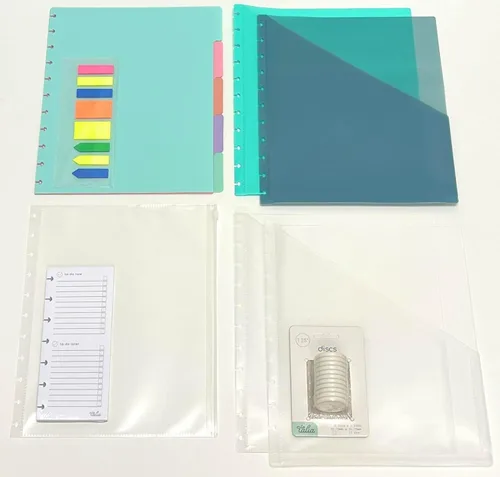 Miniatura 18 de Talia - Repuestos para cuaderno de espiral (páginas punteadas, Junior (5.5 x 8.5 pulgadas))