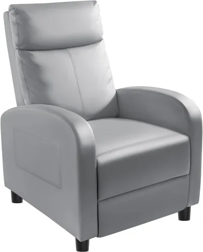 Miniatura 11 de Homall - Silla reclinable acolchada de cuero sintético para sala de estar, sofá reclinable moderno, asiento de club y teatro en casa
