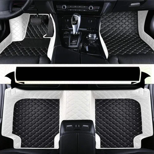 Miniatura 19 de Tapete para Auto Adecuado para el 99% de Sedanes, Coches Deportivos, Tapetes de Coche Personalizados de Lujo para SUV, Mujeres, Tapetes Automotrices