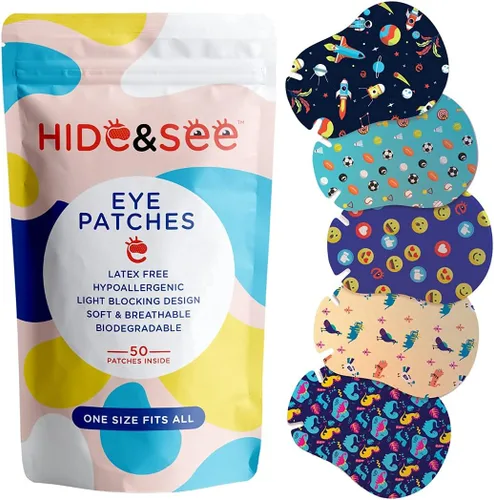 Miniatura 11 de Parches adhesivos para el cuidado de la piel de los niños (Explorer) - Parche para ojos de bebé para tratamiento de ojos perezosos - Parches