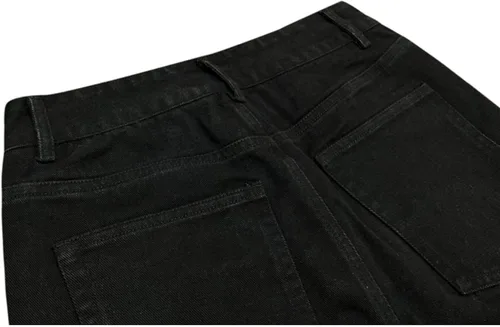 Miniatura 6 de Pantalones de mezclilla para hombre con estampado callejero, sueltos, estilo hip hop, rectos, vintage, holgados, pantalones largos, ropa de calle