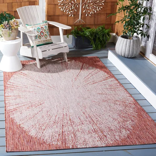 Miniatura 24 de Safavieh Courtyard Collection CY8893 - Alfombra decorativa para interiores y exteriores, no desprende pelusa, fácil de limpiar, 2 x 3 pies 7 beige
