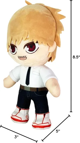 Miniatura 4 de Great Eastern Entertainment Hombre motosierra - Denji Seguridad Pública Devil Hunters Uniforme #1 Movable Ver Plush 8" H