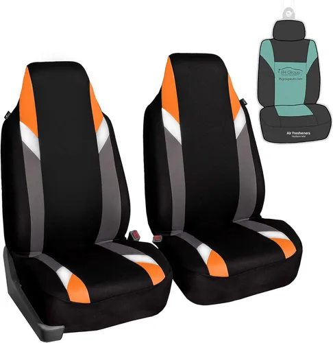Miniatura 50 de FH Group Tres filas de 7 plazas, fundas de asiento de automóviles modernistas de alta calidad que se adaptan a la mayoría de automóviles, camiones