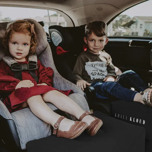 Miniatura 3 de Koala Kloud - Reposapiés de viaje, almohada inflable para reposapiés, reposapiés para vuelos, asiento de automóvil, cama de avión para niños