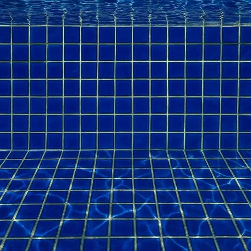 Miniatura 8 de Tenedos Azulejo de mosaico de porcelana con patrón cuadrado azul cobalto de alta calidad de 2 x 2 pulgadas (no se pega ni se pega) para cocina