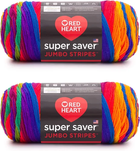 Miniatura 52 de Red Heart Super Saver Jumbo Ovillo de lana, Amatista