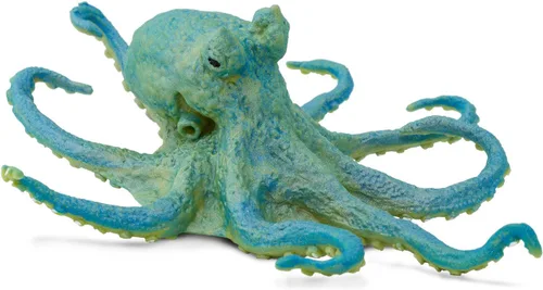 Miniatura 2 de Safari Ltd. Estatuilla de Pulpo - Figura de modelo realista de 5" - Juguete educativo para niños, niñas y niños de 3 años en adelante
