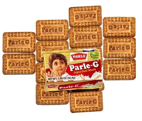 Miniatura 2 de Parle G Original Gluco Biscuits, producto de la India, paquete económico (12 paquetes de 1.99 oz)